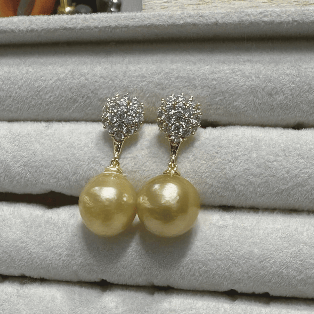 south sea pearl earring