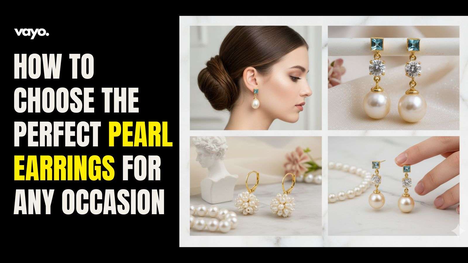 pearl earrings