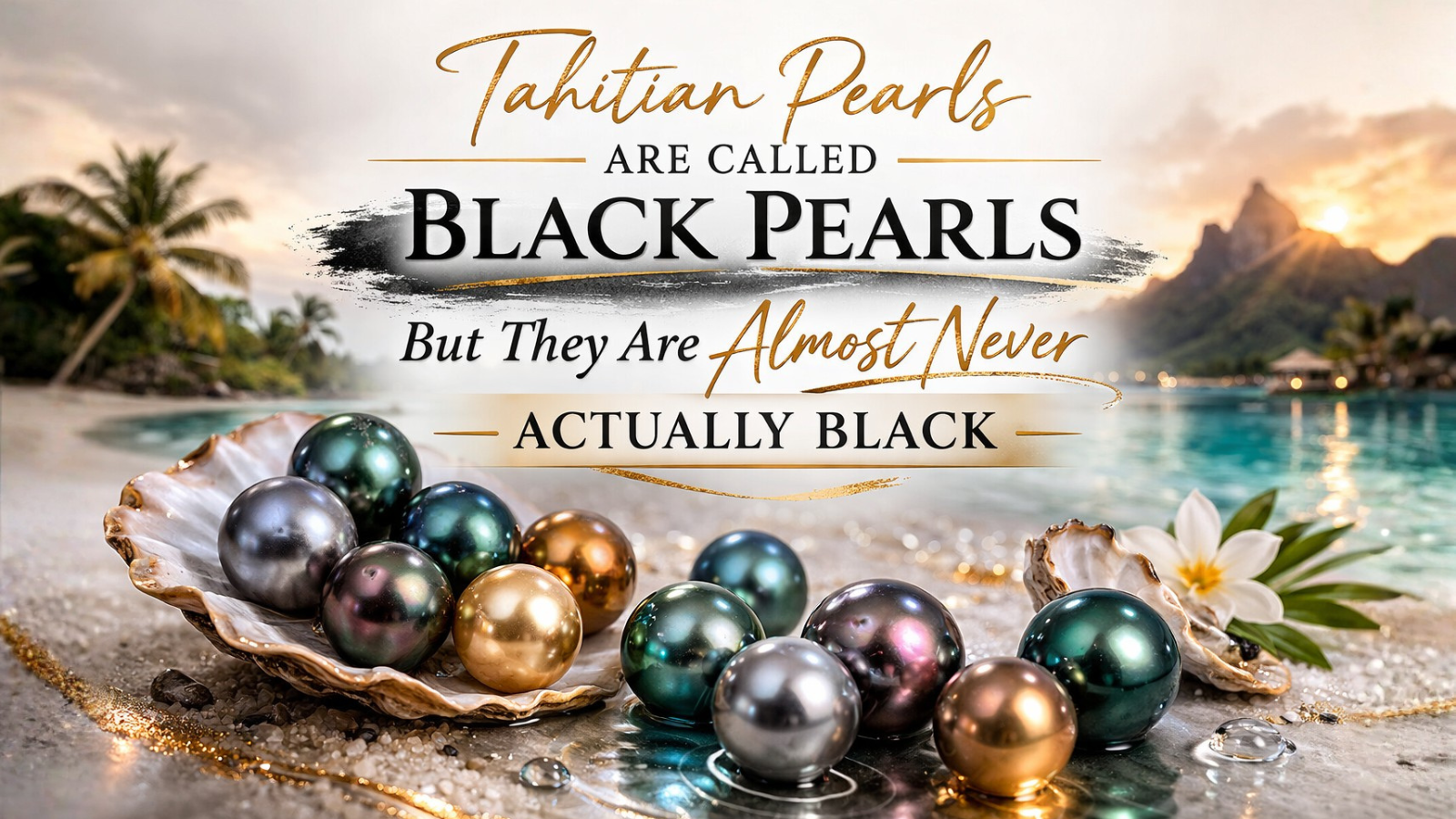 Tahitian pearls