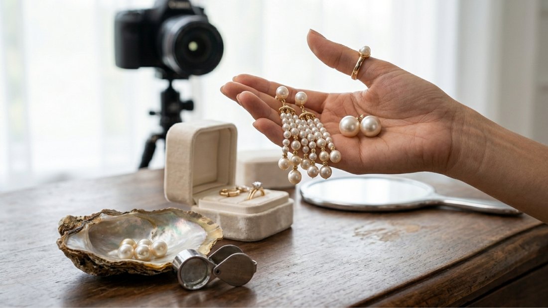 The Mistake Almost Every Bride Makes With Pearl Earrings (And Nobody Talks About It Until the Photos Come Back)