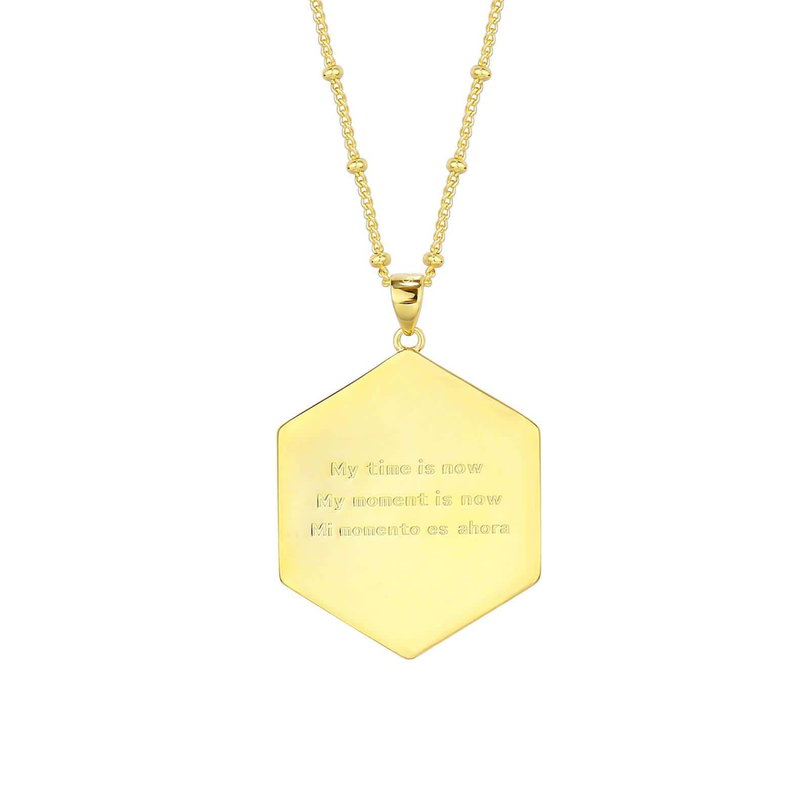 My time is now, My in Sterling Silver