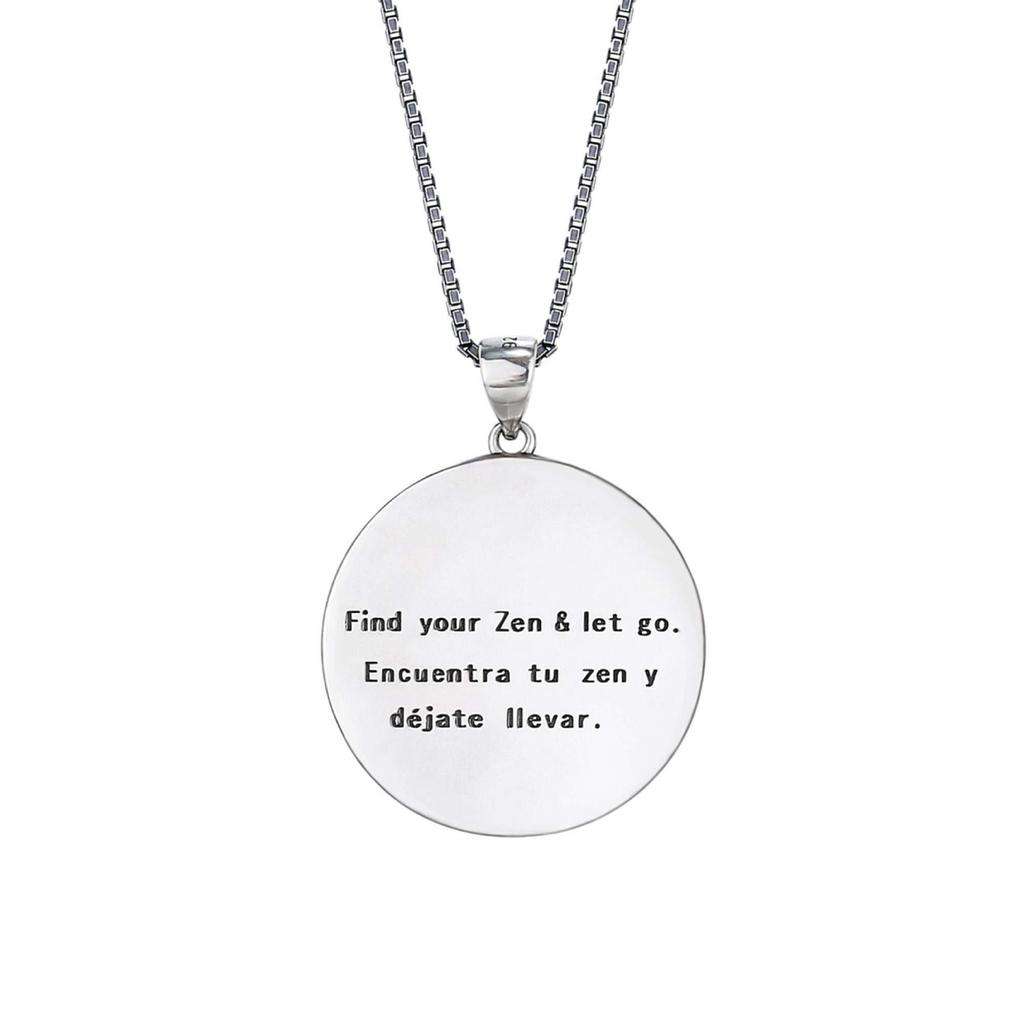 Find your Zen & let in Sterling Silver