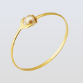 South Sea Golden Pearl 10.5-11.5 mm Adjustable Moon Bracelet