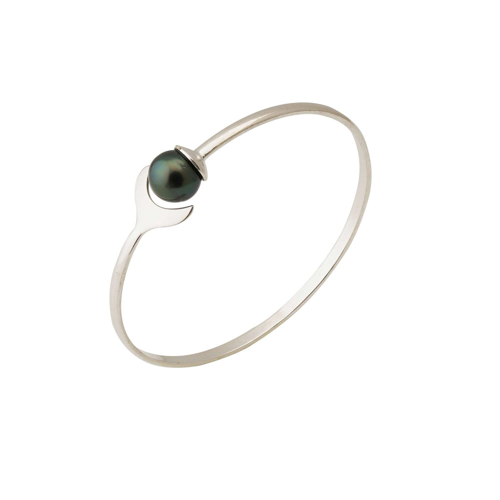 Tahitian Pearl Bracelet in Sterling Silver