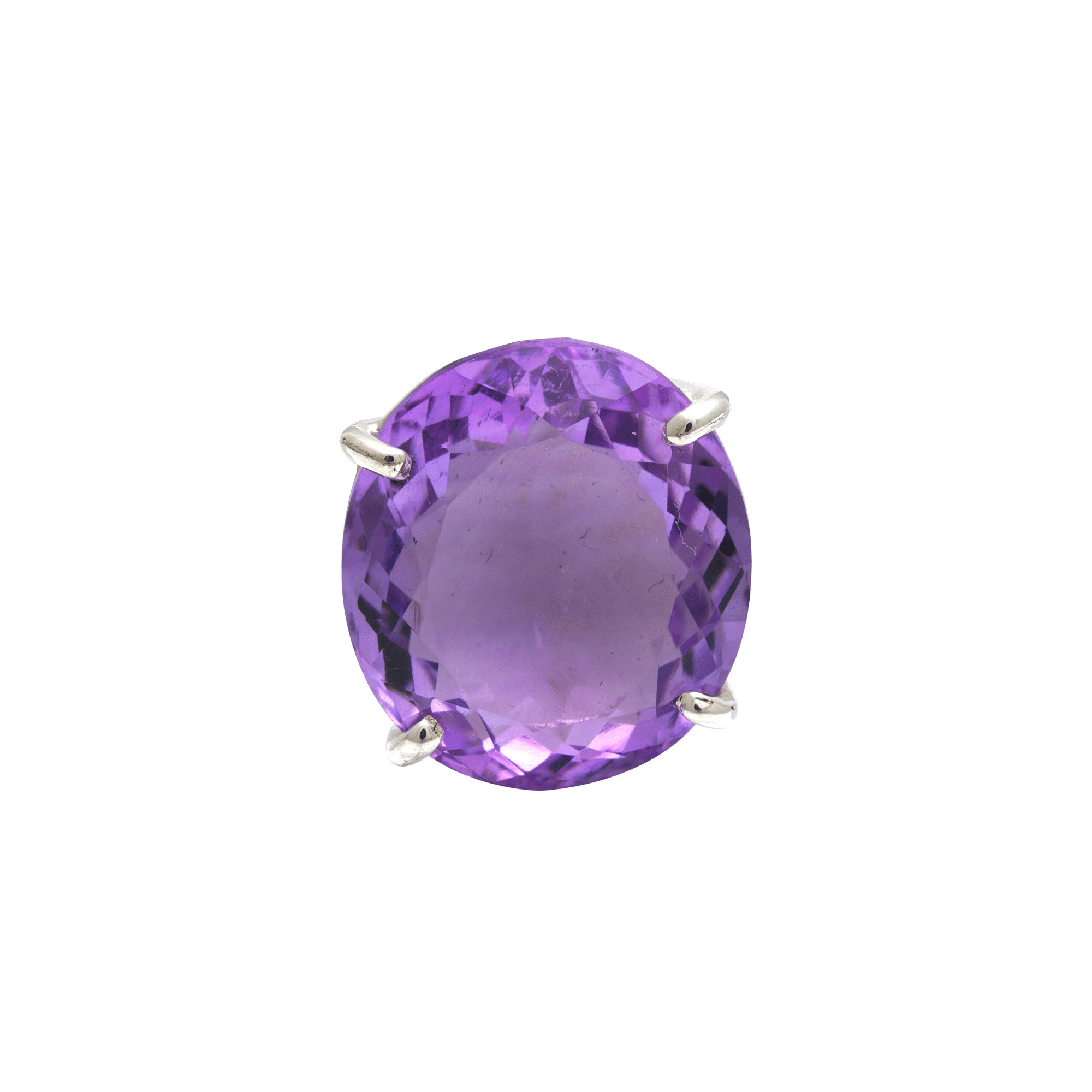 Amethyst Rings in 925 Silver