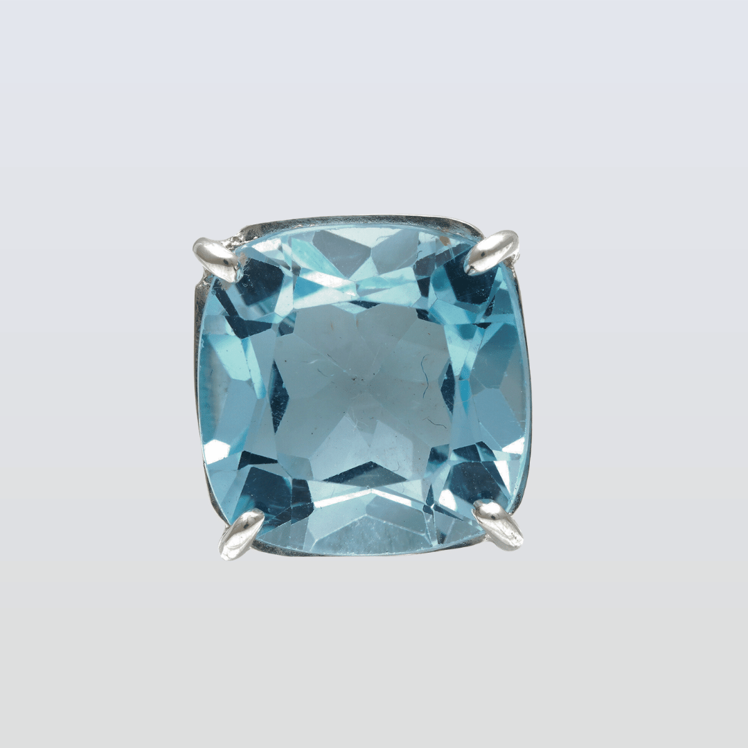Topaz Rings in 925 Silver
