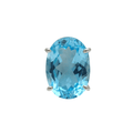 Topaz Rings in 925 Silver