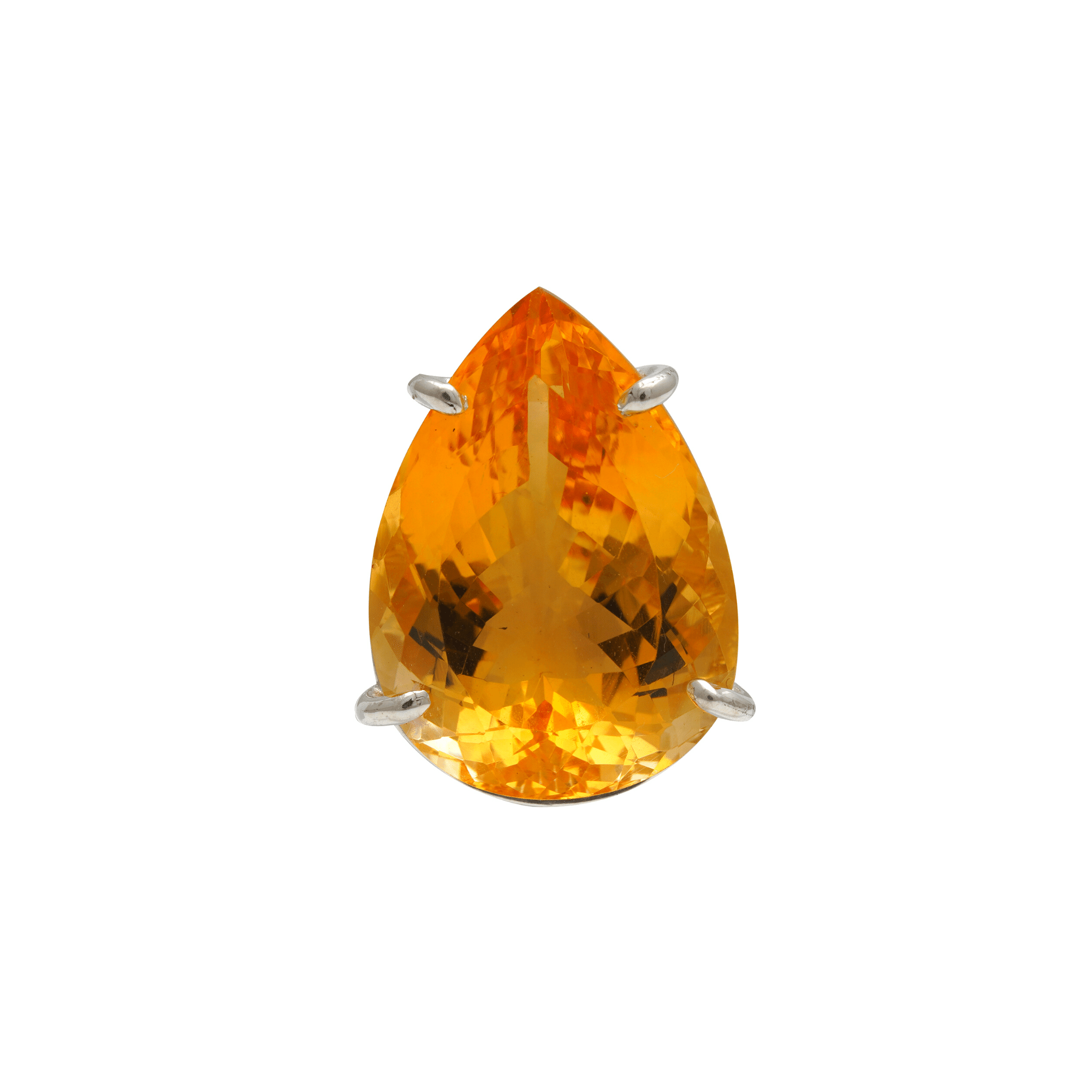 Citrine Rings in 925 Silver