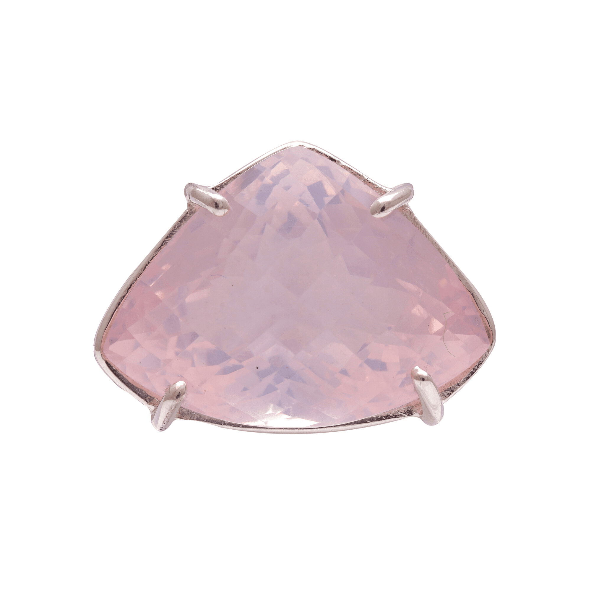 18 - 20 Ct Triangle in 925 Silver