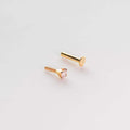 Diamond Earrings in 18 CT Yellow Gold
