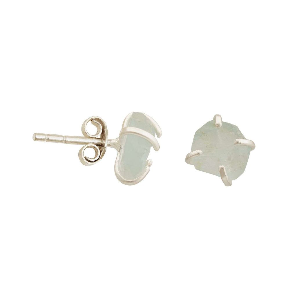Aquamarine Earrings in 925 Silver
