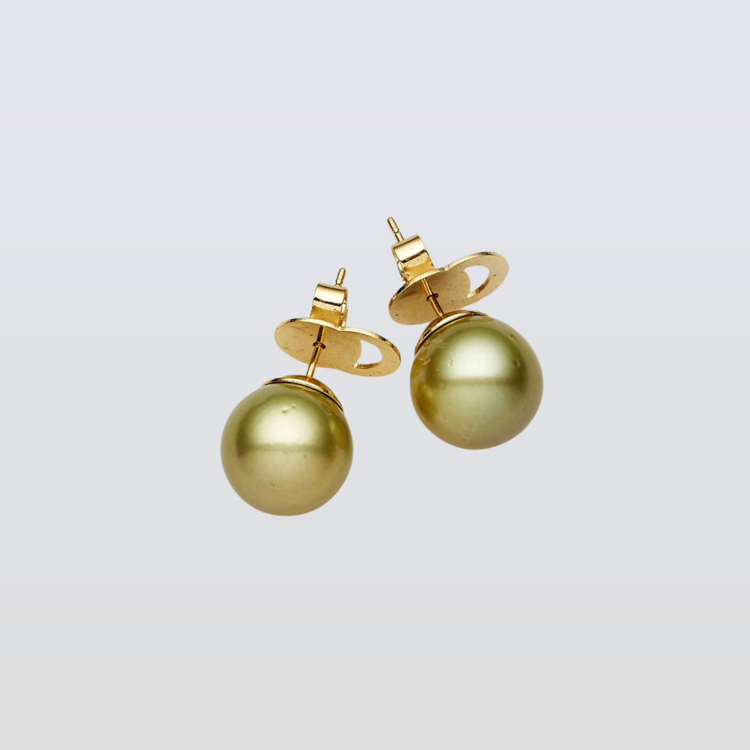 tahitian pearl stud