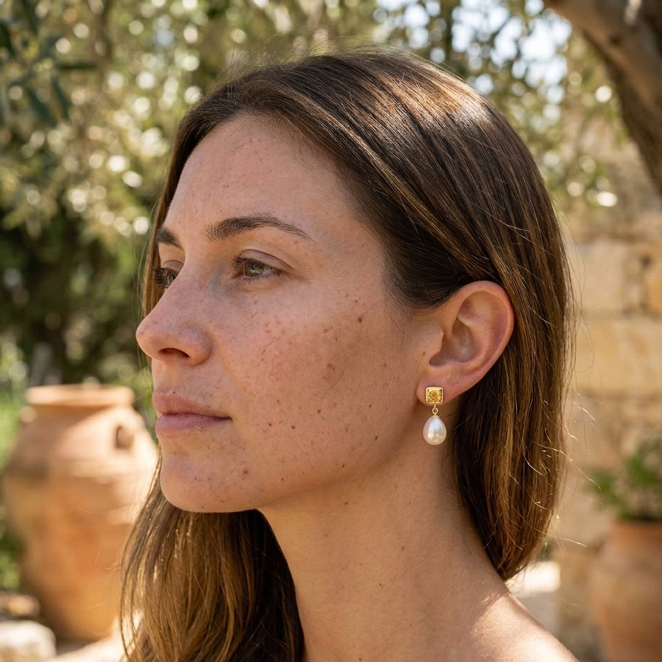 pearl earring 