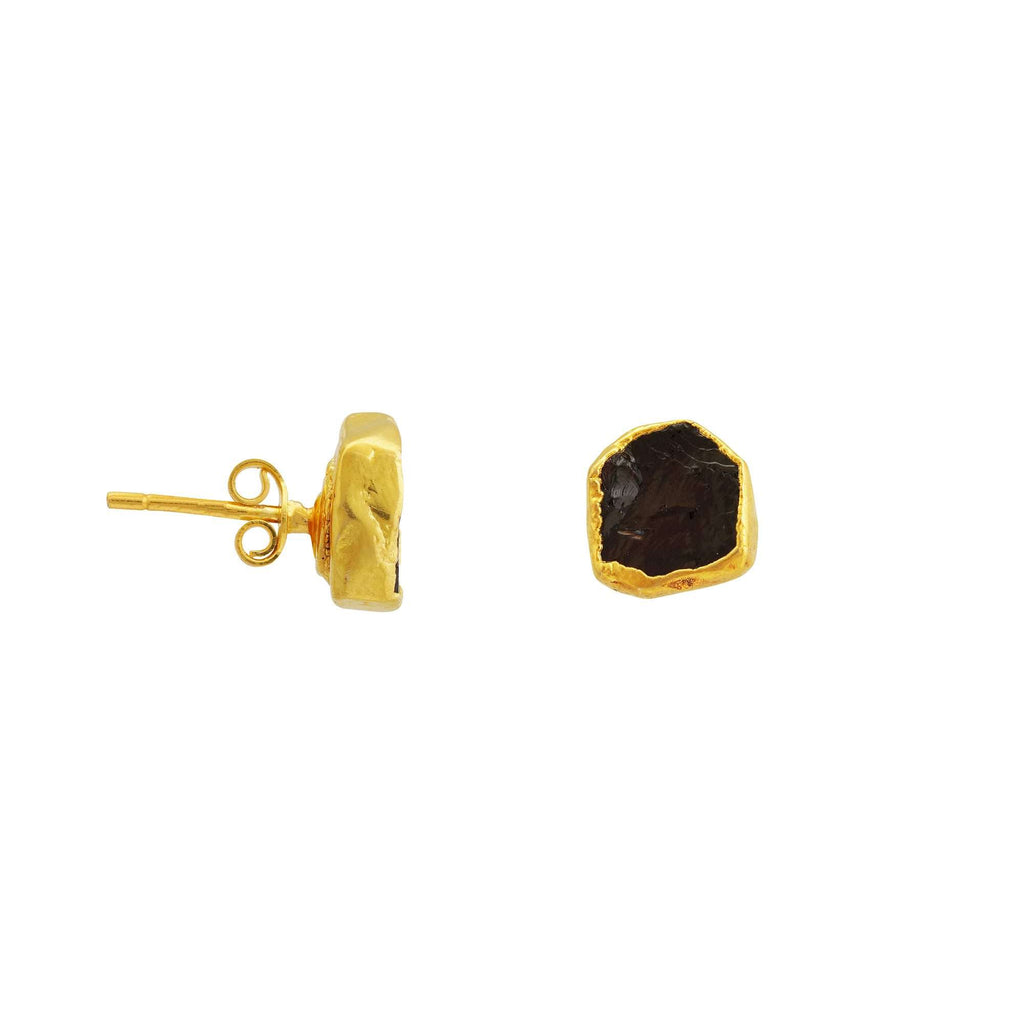 Garnet Earrings in 925 Silver