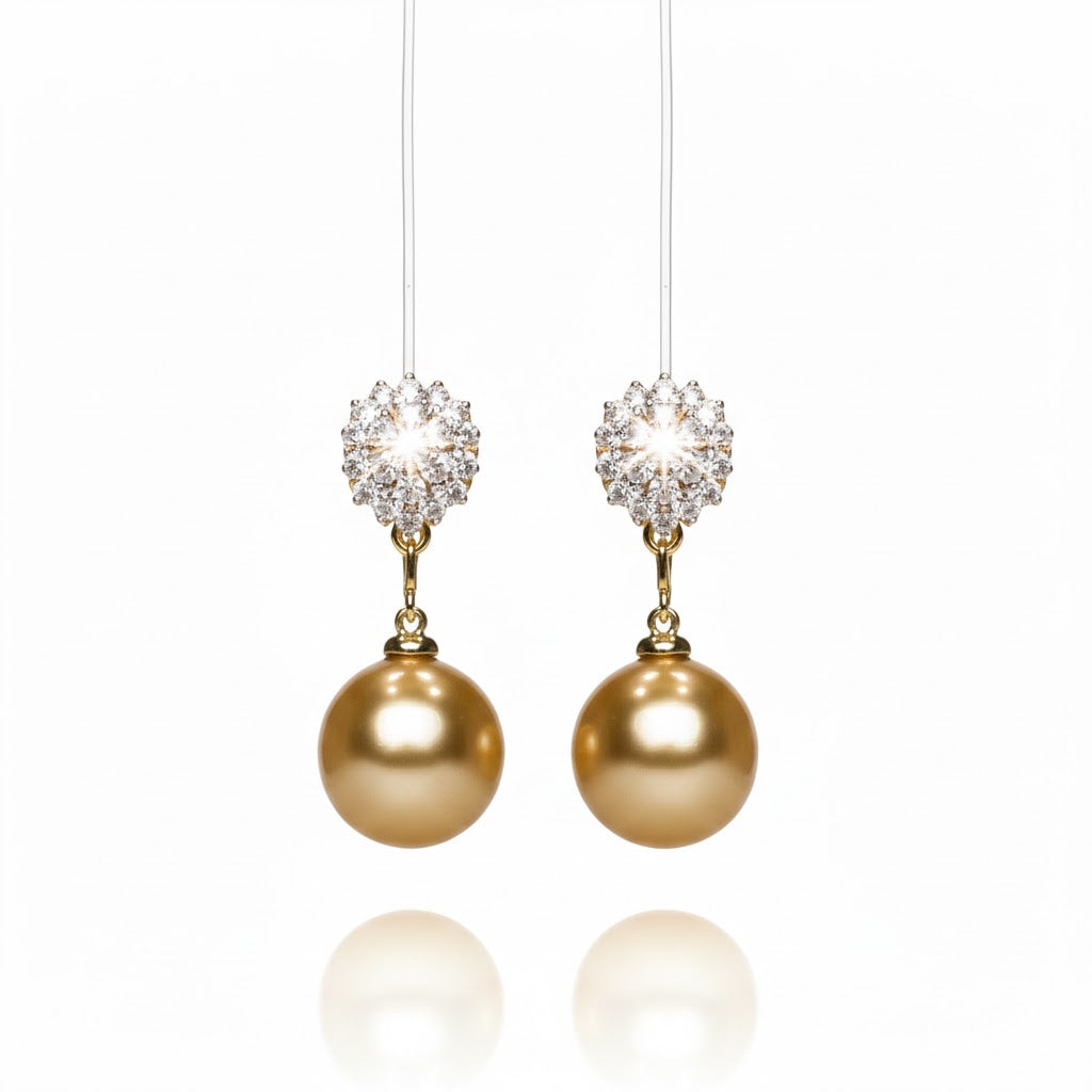 south sea pearl earring