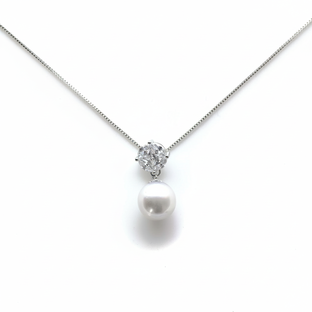 South Sea Pearl Pendant in Sterling Silver