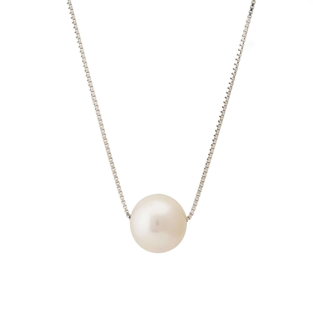 Freshwater Pearl Pendants 8-9 mm in 925 Silver Sterling