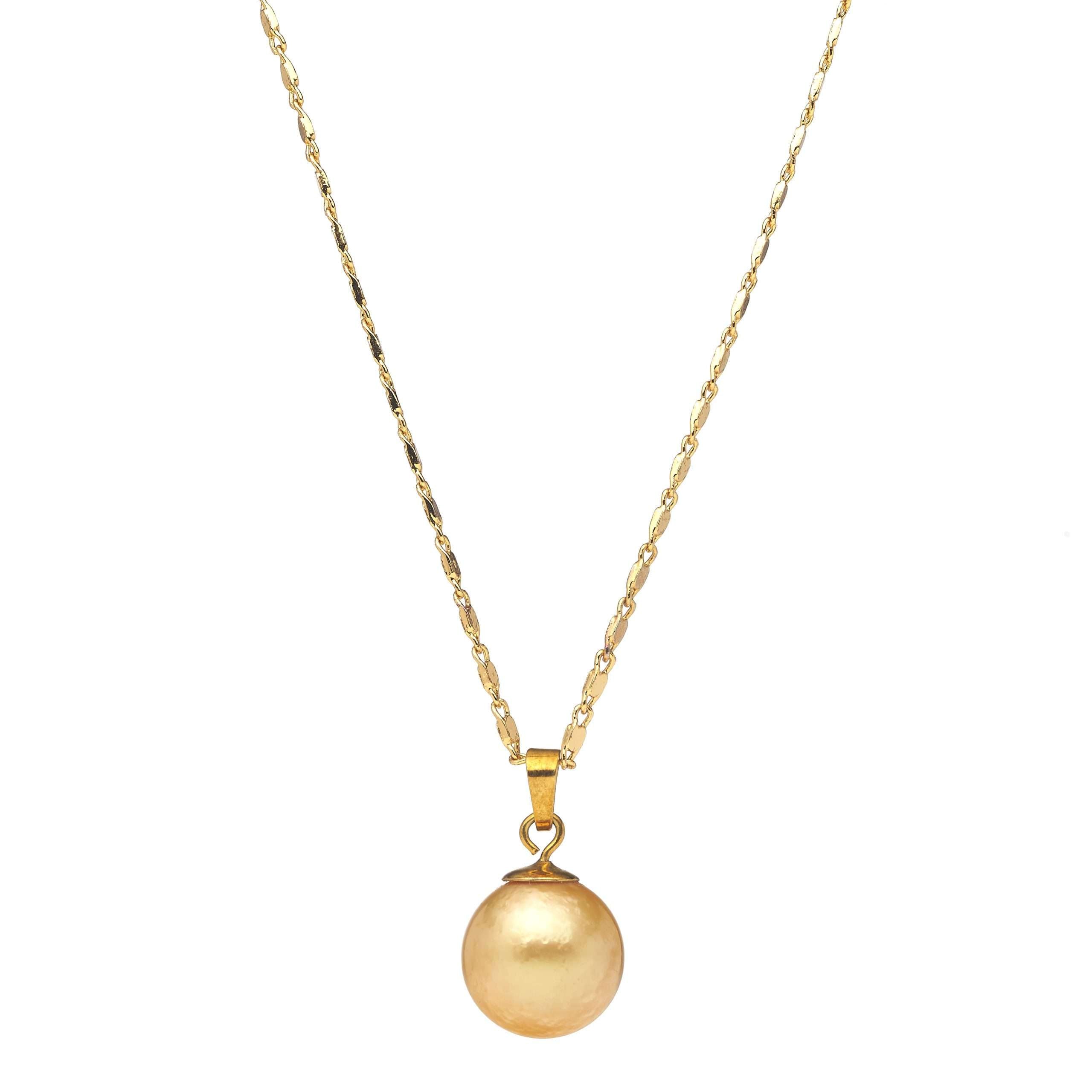 South Sea Pearl Pendant in Sterling Silver