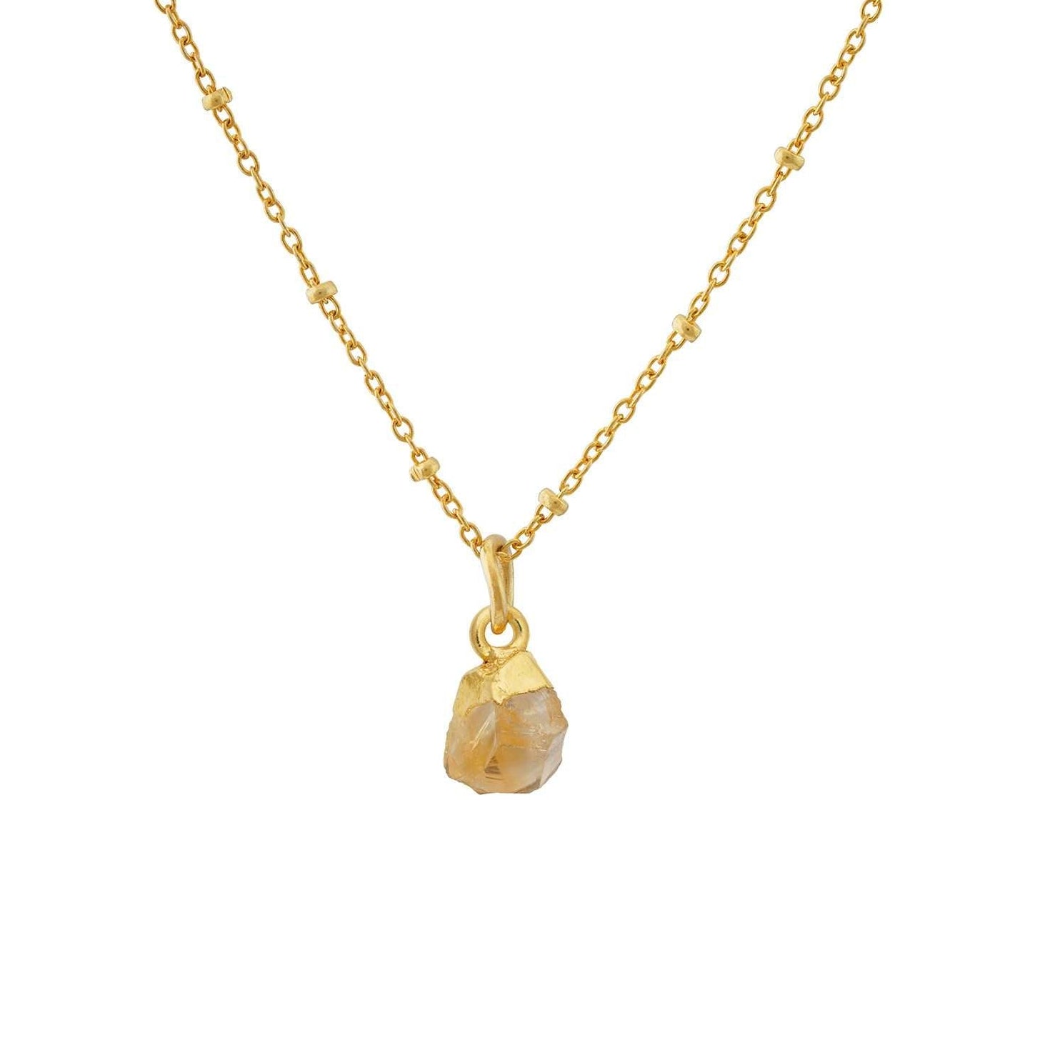 Citrine Pendants in 925 Silver
