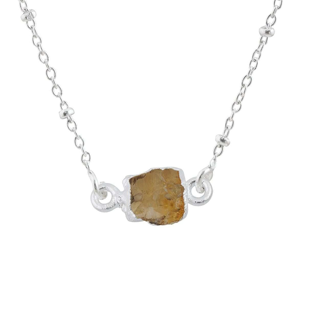 Citrine Pendants in 925 Silver
