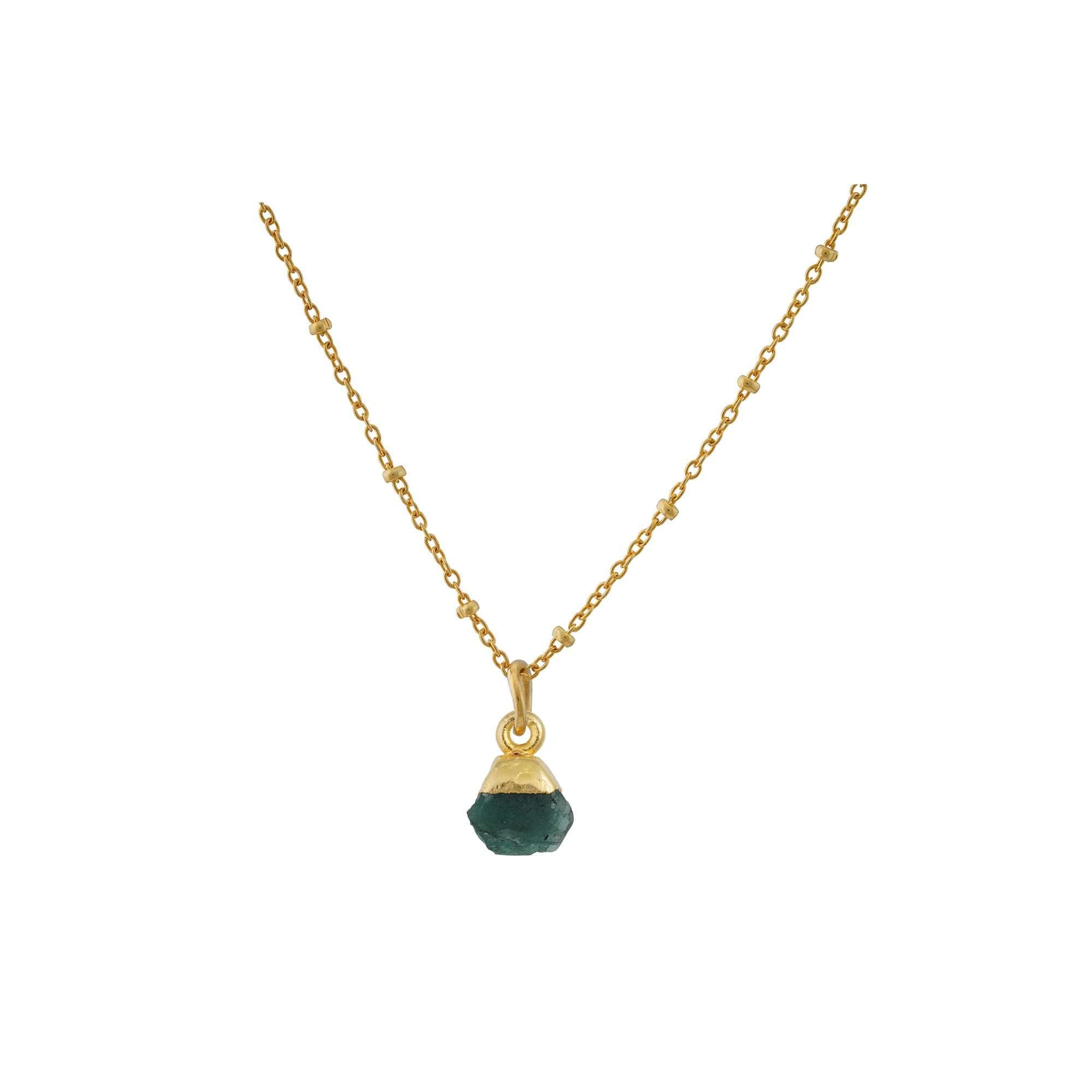 Emerald Pendants in 925 Silver