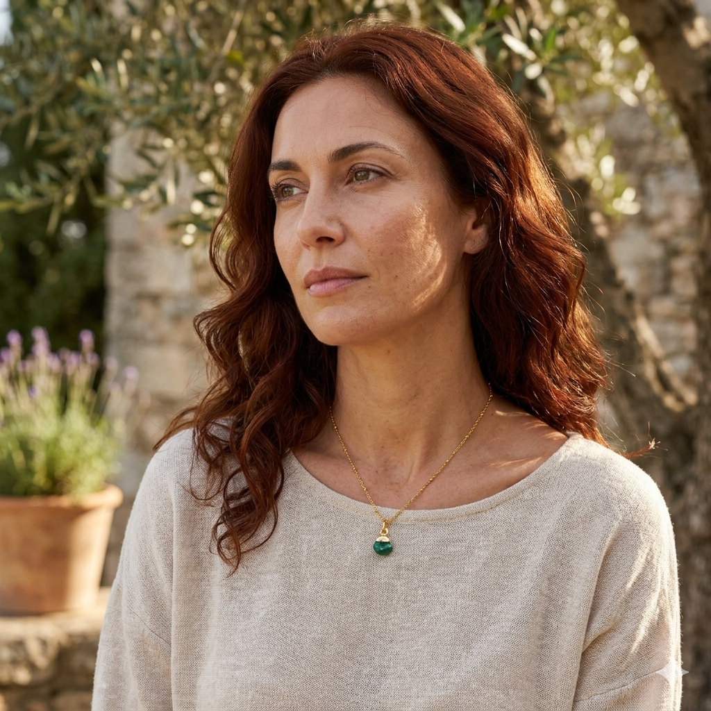 women with pendant