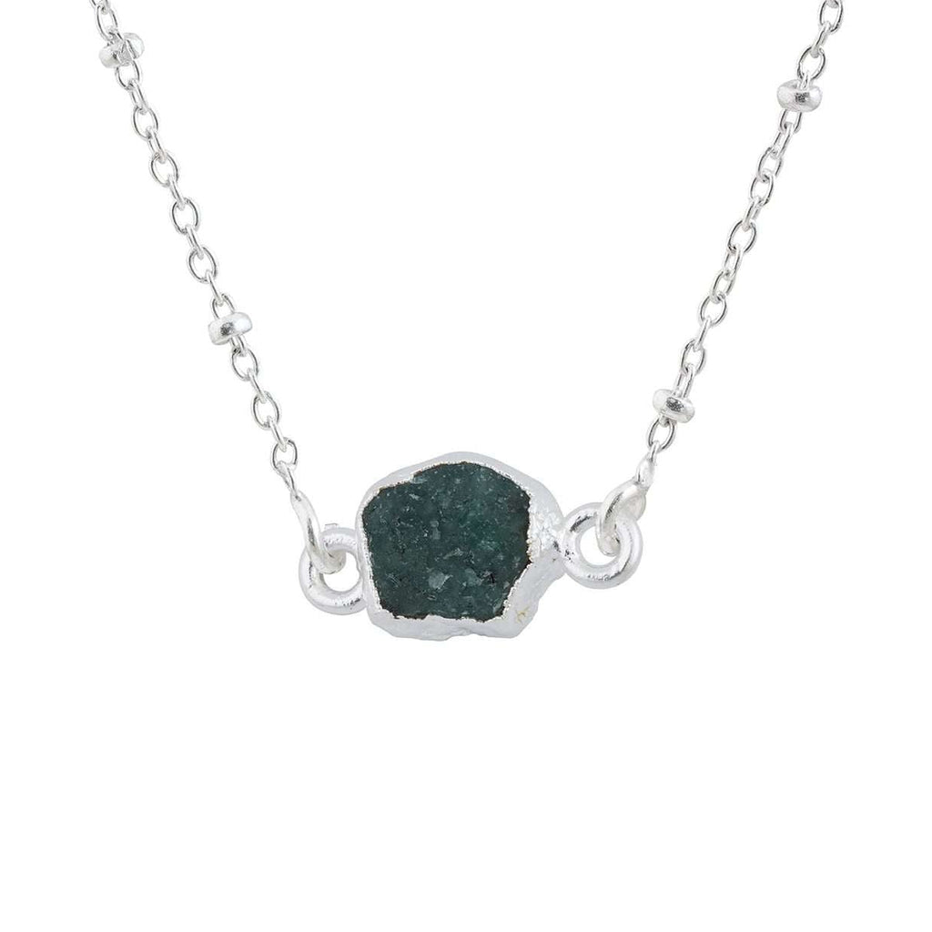 Emerald Pendants in 925 Silver