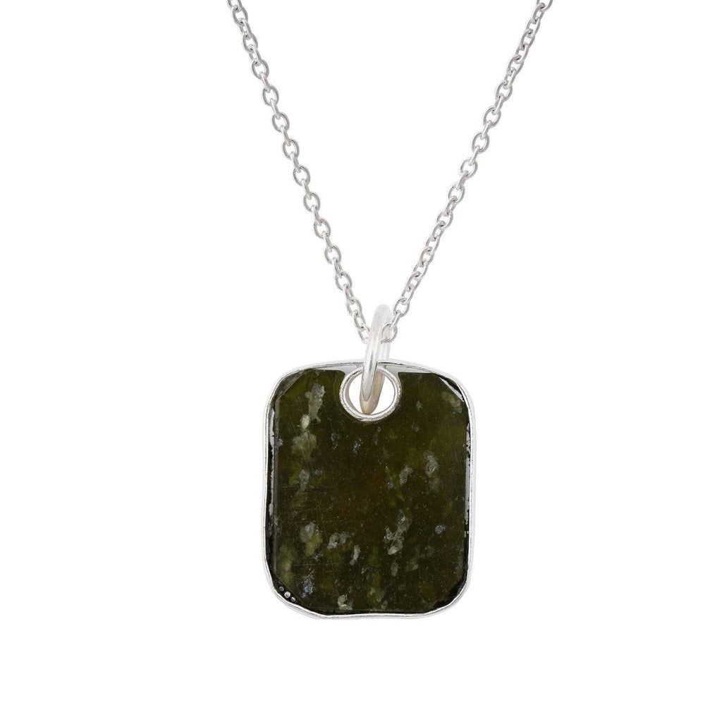 Peridot Unisex Pendants in 925 Silver
