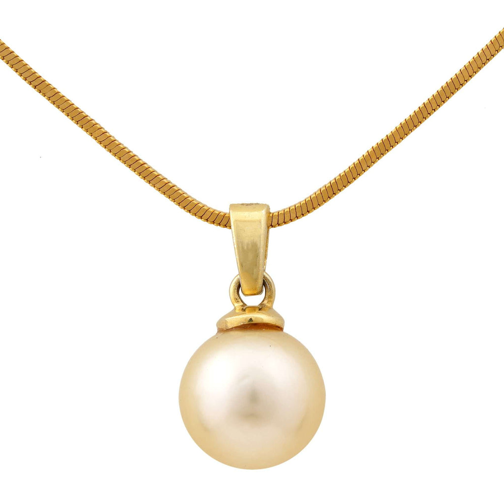 South Sea Pearl Pendant in Sterling Silver