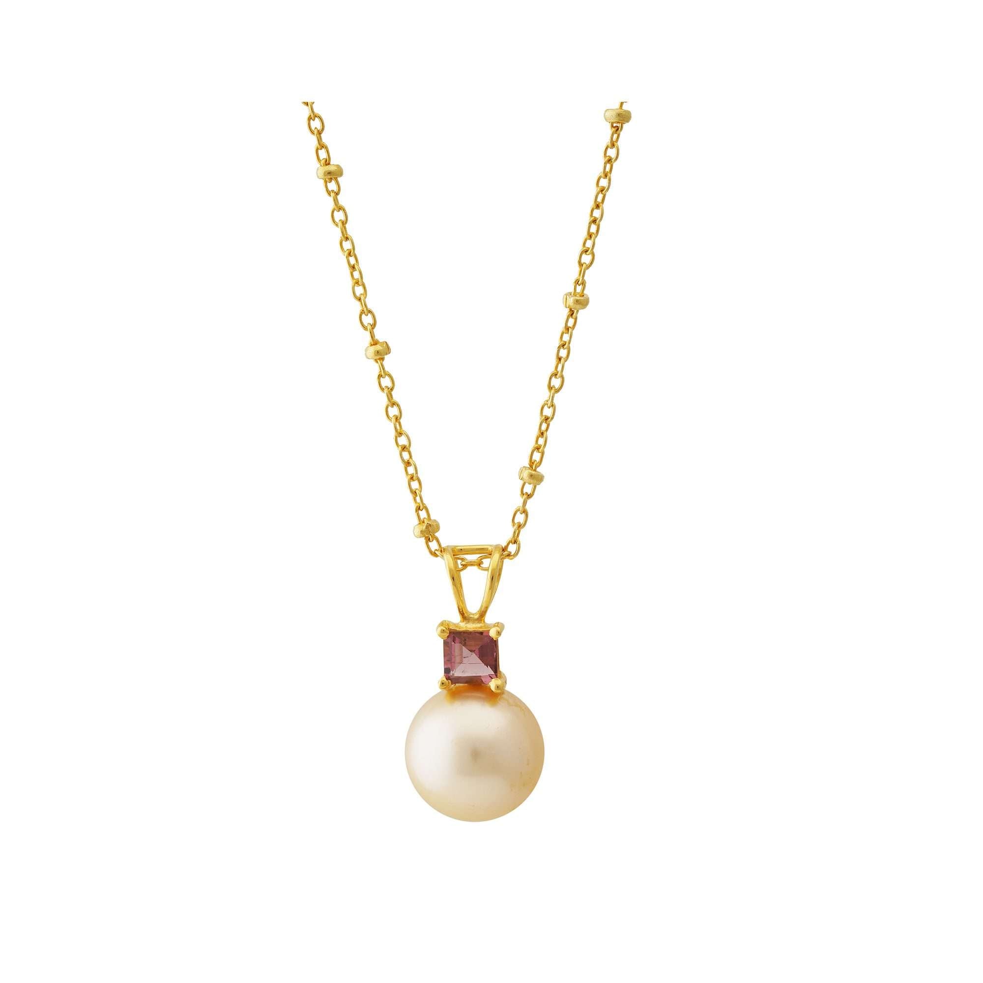 South Sea Pearl Pendant in Sterling Silver