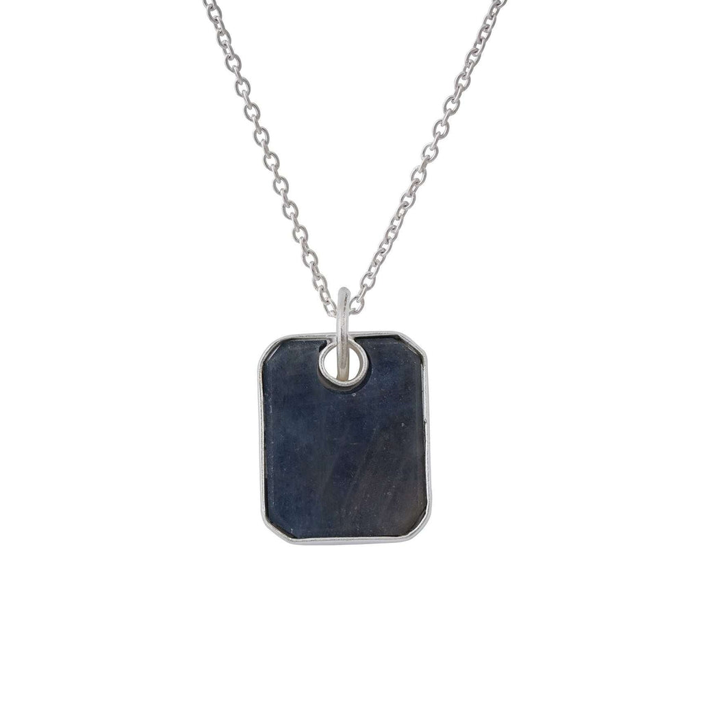 Tanzanite Unisex Pendants in 925 Silver