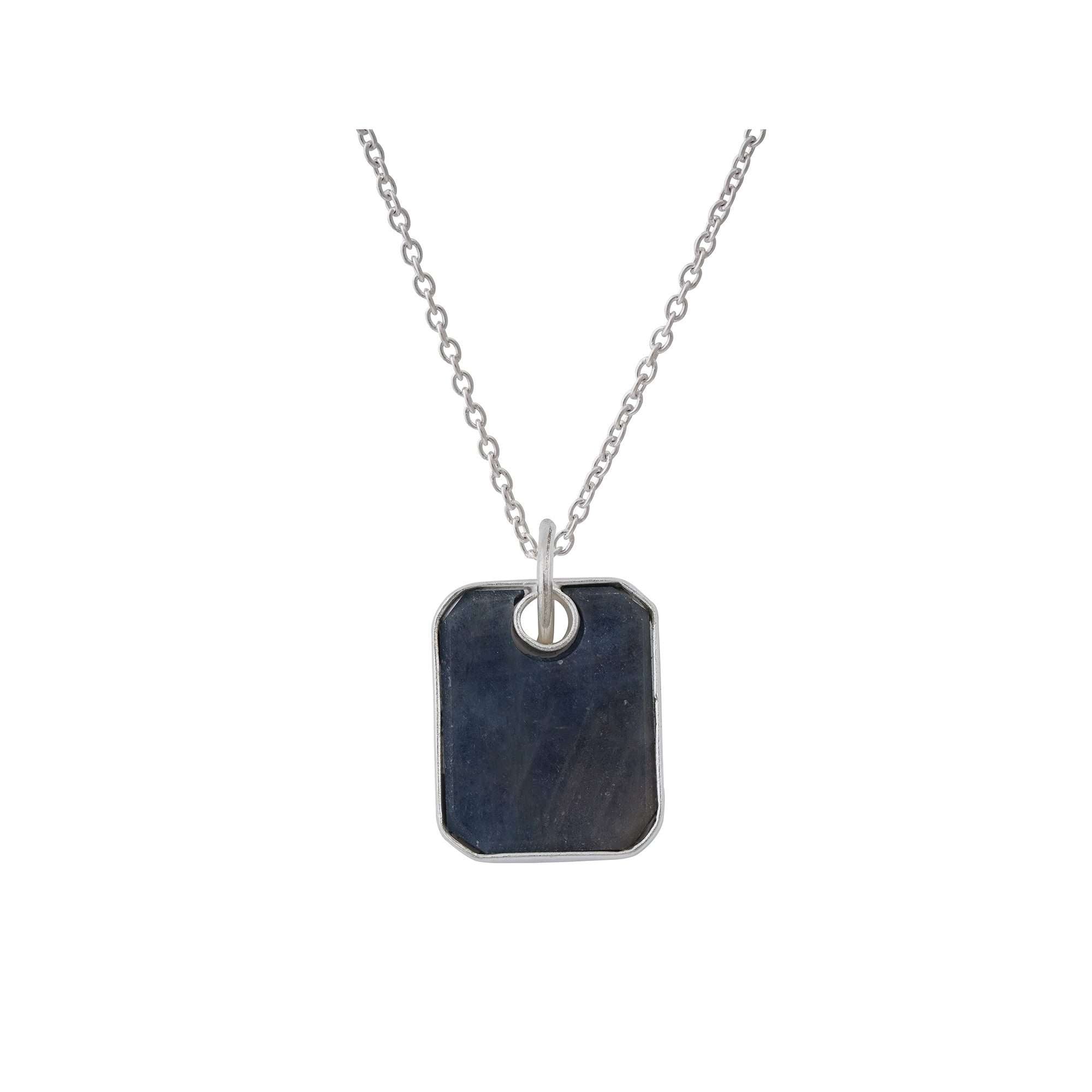 Tanzanite Unisex Pendants in 925 Silver