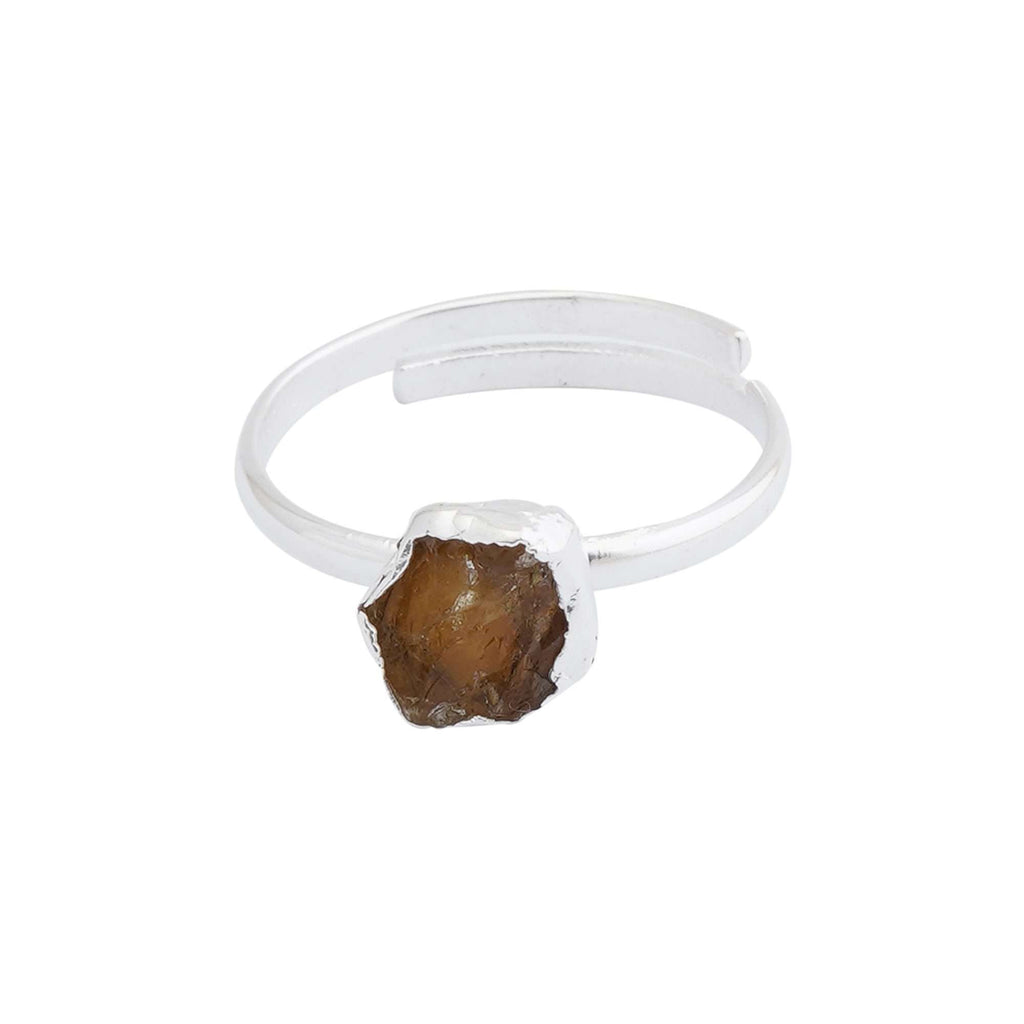 Citrine Rings in 925 Silver