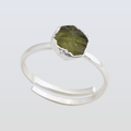 Peridot Rings in 925 Silver