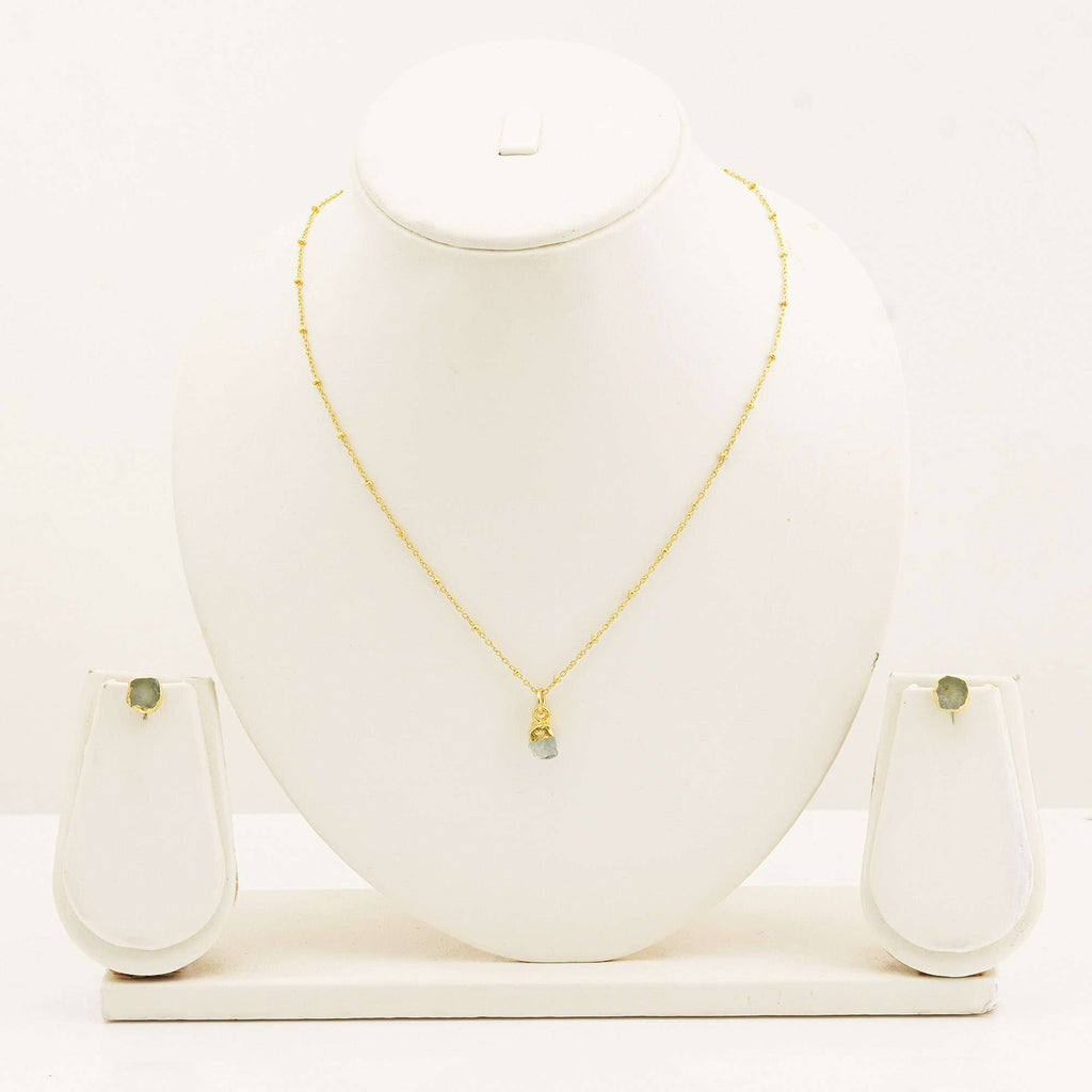 Aquamarine Sets in 925 Silver