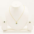 Emerald Sets in 925 Silver