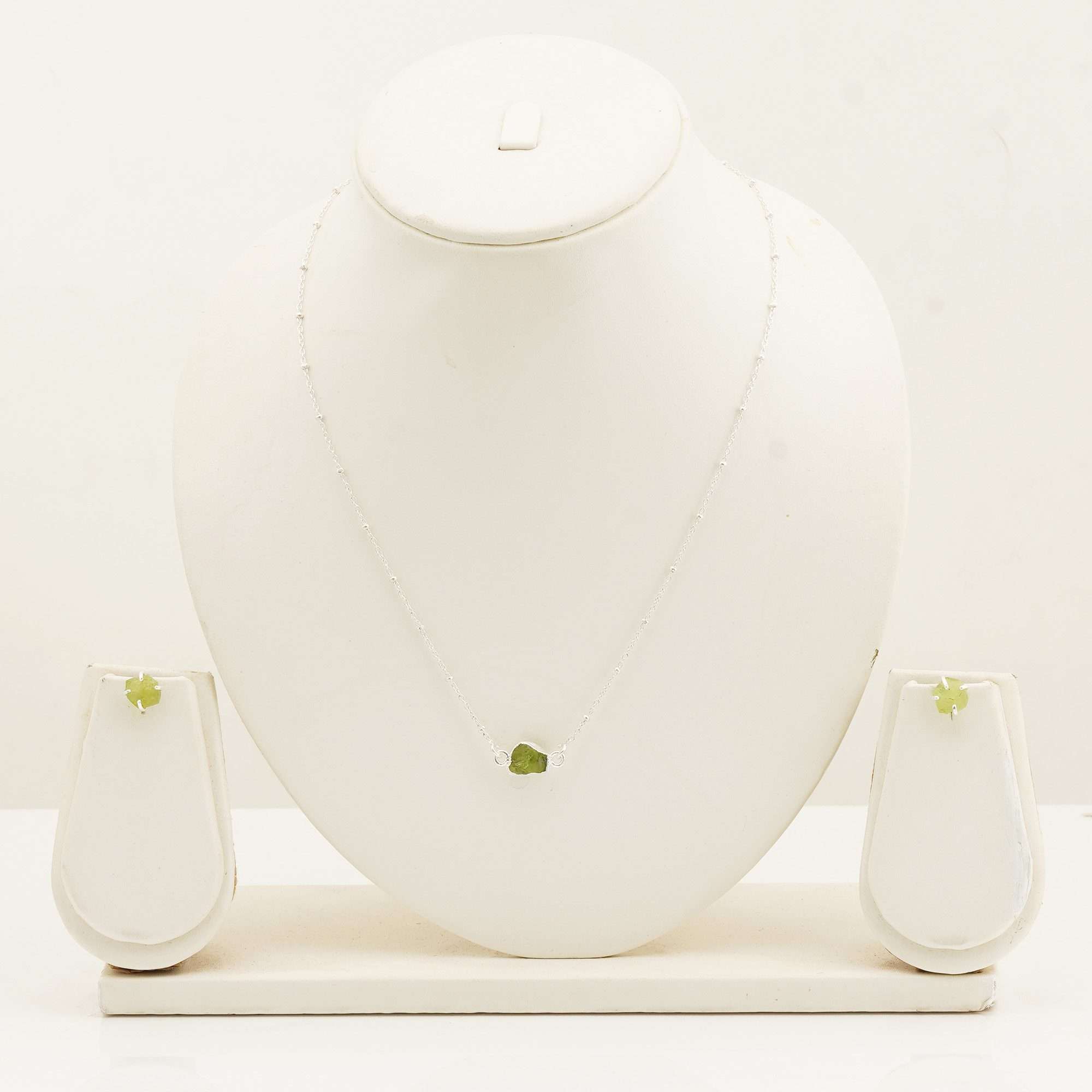 Peridot Sets in 925 Silver