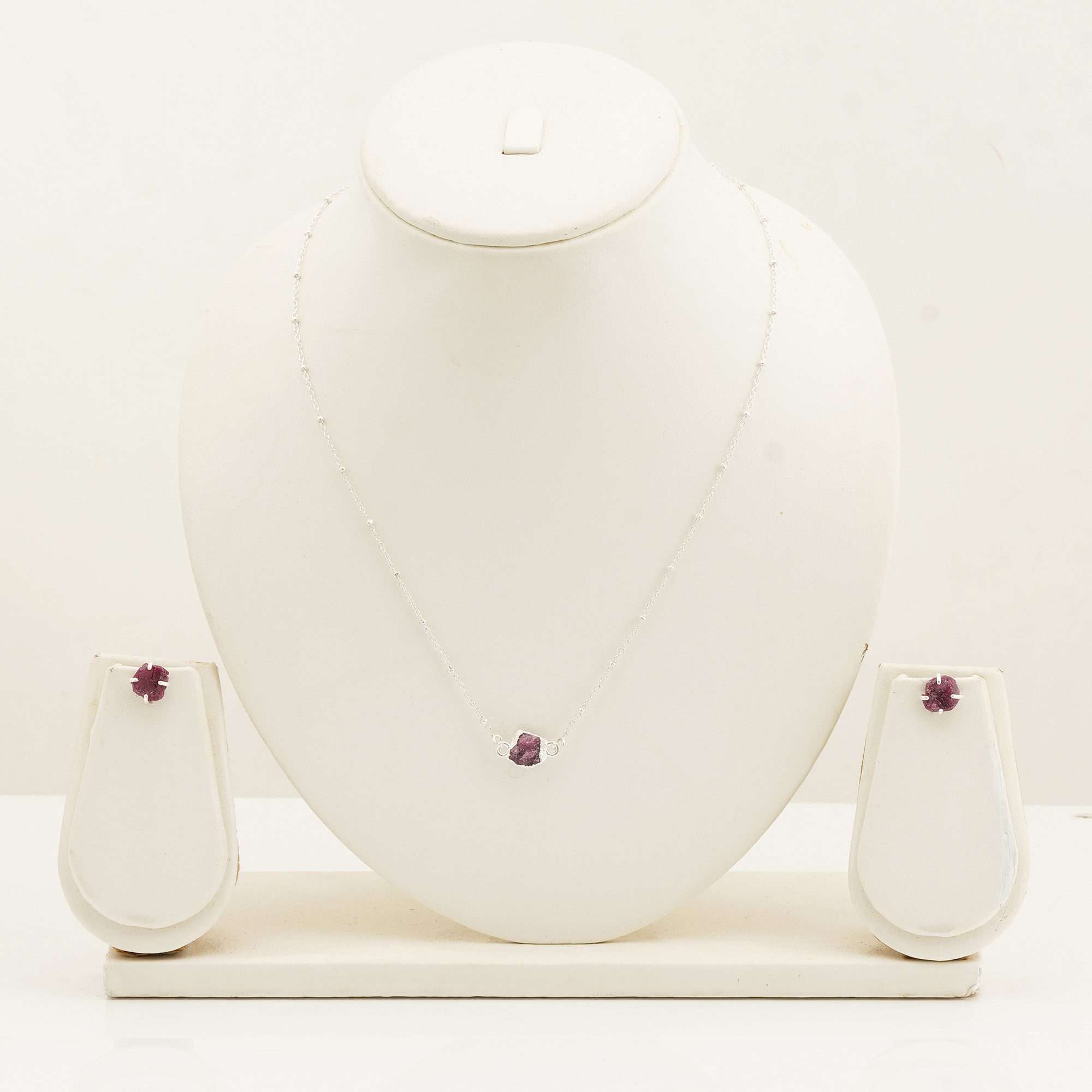 Ruby Sets in 925 Silver