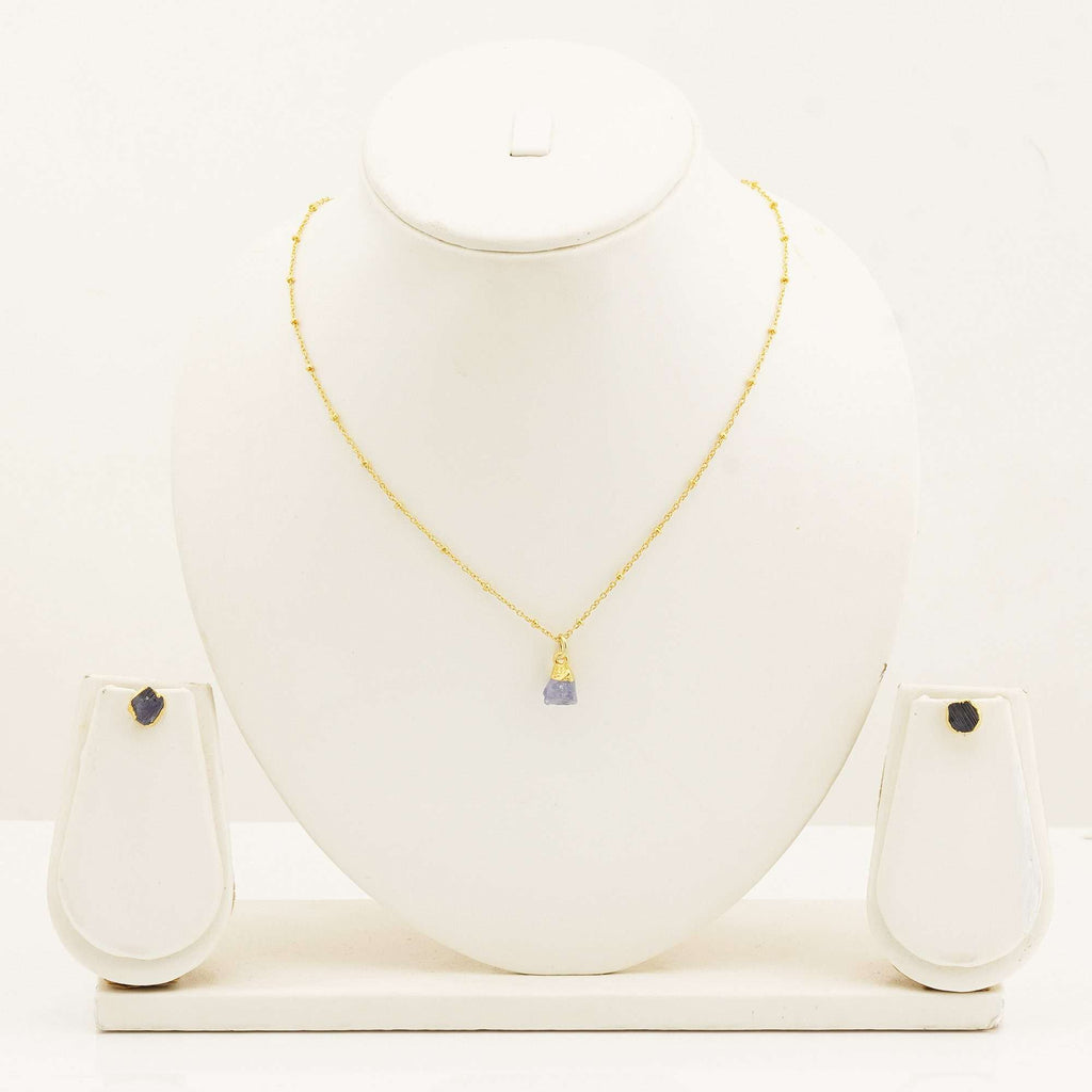 Tanzanite Sets in 925 Silver