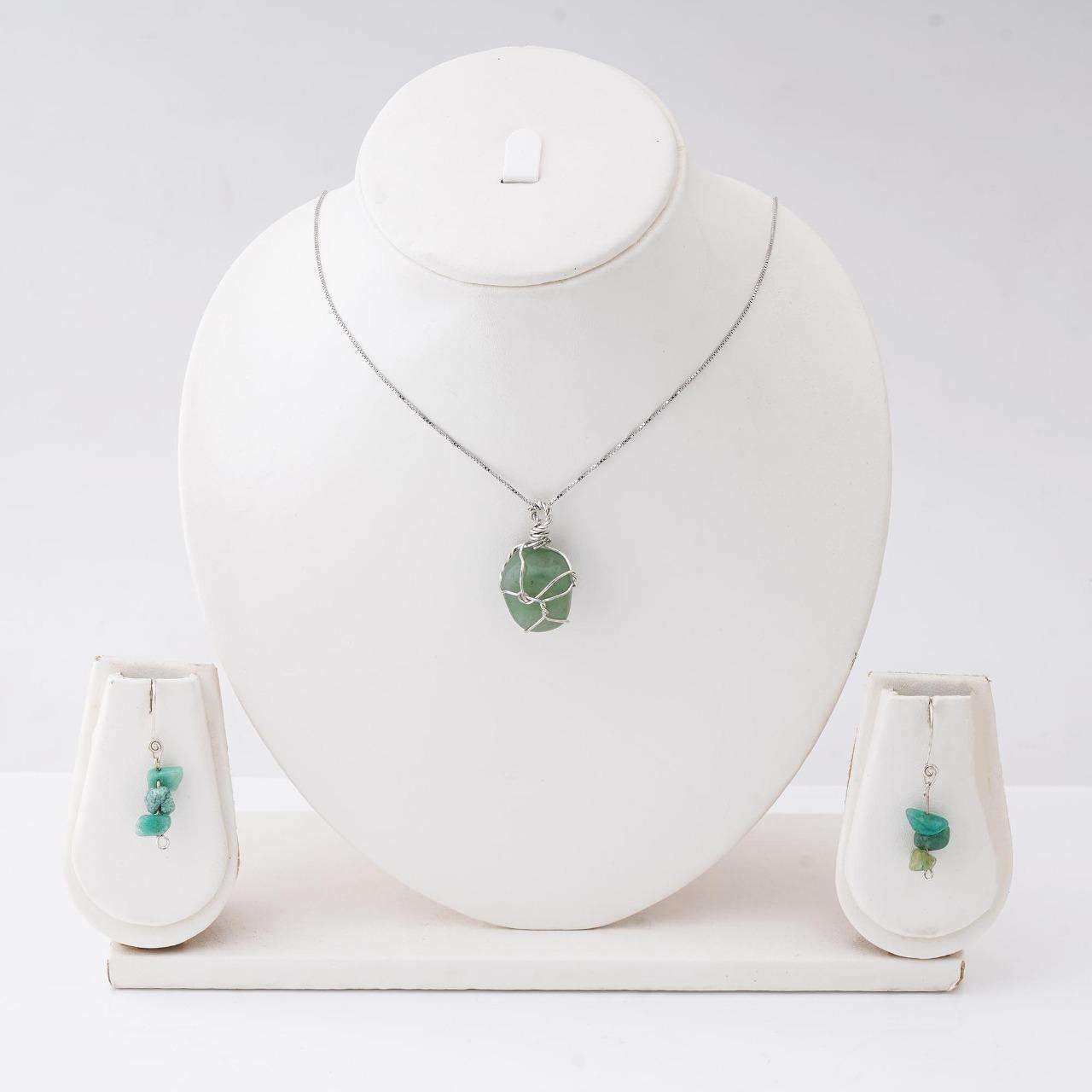 Jade Sets in 925 Silver
