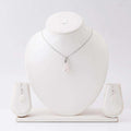 Handmade Set of Rose Quartz in 925 Silver