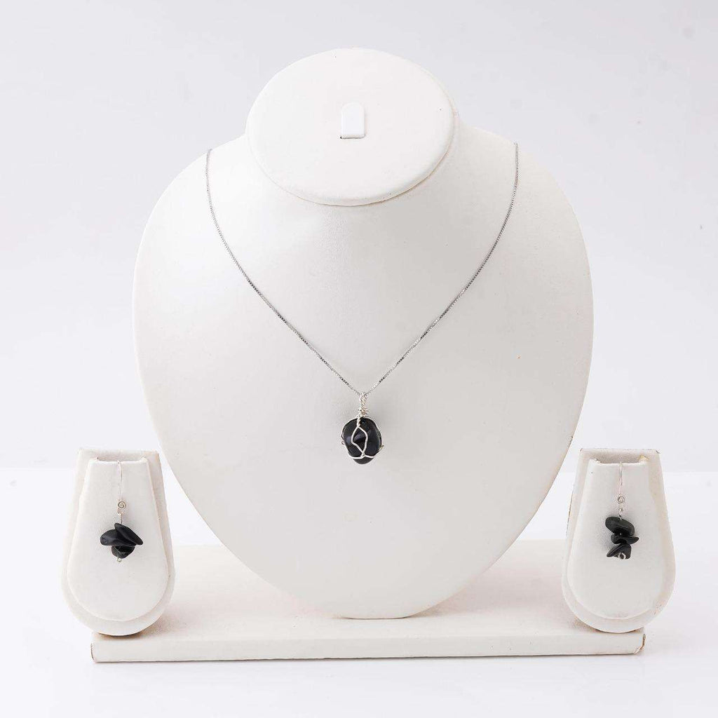 Onyx Sets in 925 Silver