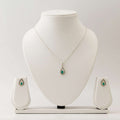 Emerald Sets in Italian Pure Silver