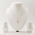 Emerald Sets in Italian Pure Silver