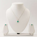 Emerald Sets in Italian Pure Silver