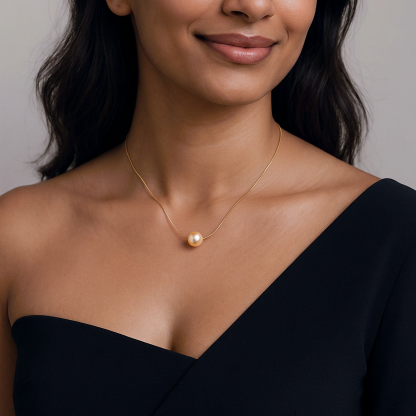 South Sea Gold Pearls Leichhardt Pendant 12-13 mm AAA