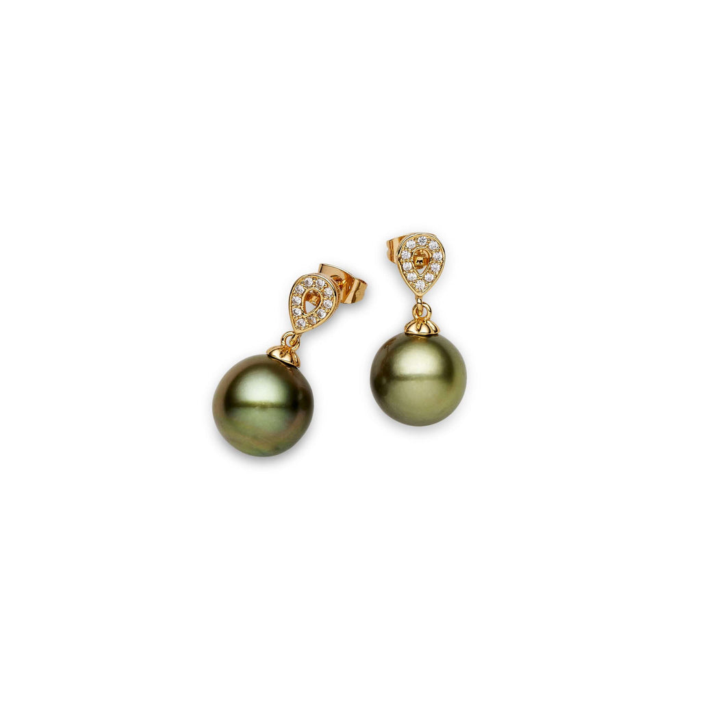 Others South Sea Pearl Earrings 11-12 mm in Sterling Silver