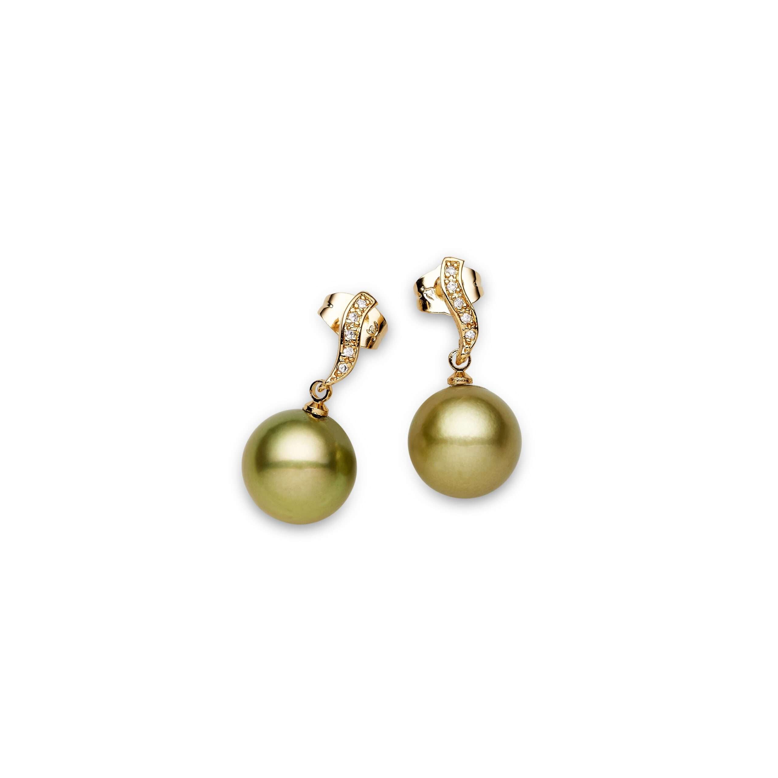 Others South Sea Pearl Earrings 12-13 mm in Sterling Silver