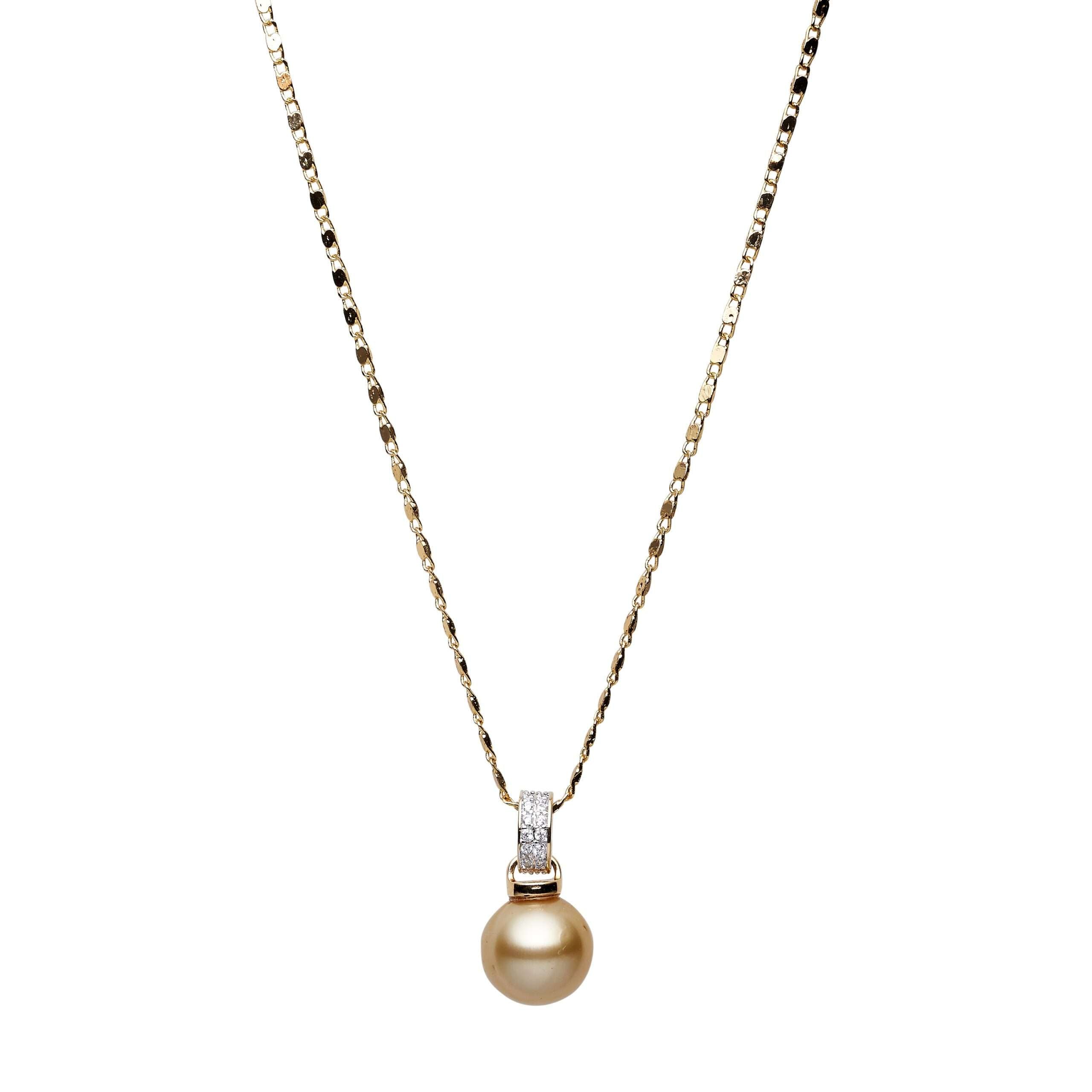 South Sea Pearl Pendant in Sterling Silver