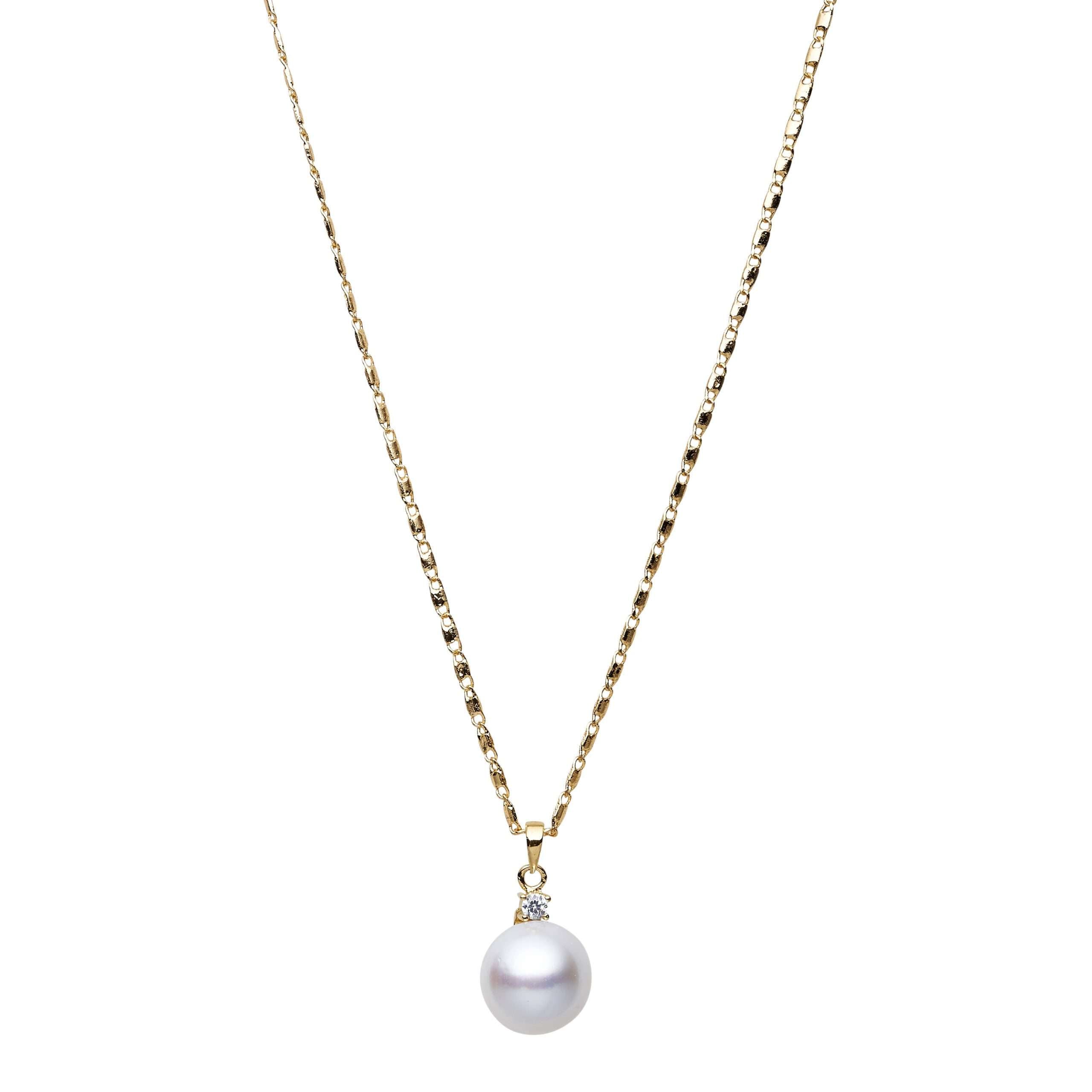 South Sea Pearl Pendants 12-13 mm in Sterling Silver